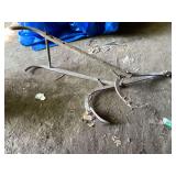 Single horse drawn cultivator