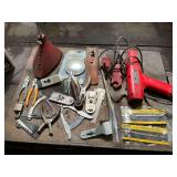 Matco timing light, calipers, KD Tools inspection gauge