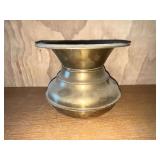 Brass spittoon