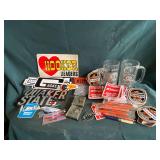 Advertising mugs, patches, magnets, ink pens, decals, etc.