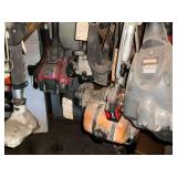 Large assortment of string trimmers