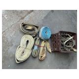 Tow straps and choker straps
