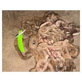 4 pieces of large heavy chain up to 8