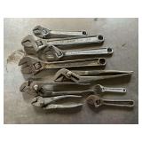 Fuller, Craftsman, Omega adjustable pliers