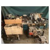 Pair of carts and contents
