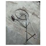 Vintage garden plow.