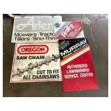 Dealer advertising signs