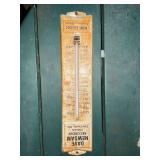 Dave Newsam Recorder of Deeds Cole County, Mo metal thermometer