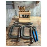C-clamps, 6"