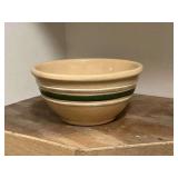 Ovenware USA green band crock bowl