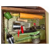 Vintage kitchen utensils