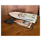 Traxxas NitroPro RC boat with engine, receivers, controller, 32" L