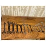 Open end wrenches, Craftsman and others, metric up to 19mm and SAE