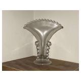 Candlewick fan vase