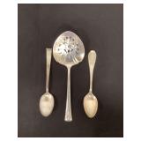 Mountain Rose Sterling serving spoon