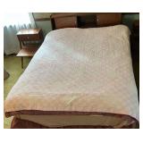 Patchwork quilt, hand stitched