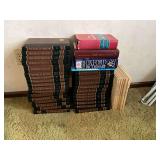 World Books, American Heritage collection, dictionary, etc.