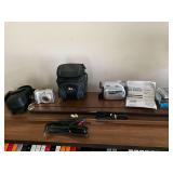 Cameras, Canon Powershot, JVC digital video