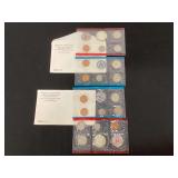 2 Mint sets 1970 40% silver half dollar 1970-D