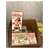Vintage board games and puzzles