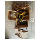 Light fixture, pet step, extension cords, escape ladders, etc.