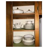Johnson Bros. England china set, serving pieces, dinnerware, etc.