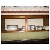 Hand decorated china pieces
