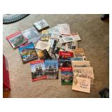 Travel books and maps