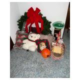 Holiday decorations, wind socks