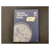 Lincoln Memorial Cent Collection album, complete