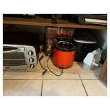 Oster toaster oven, Kabob-It, hand mixer, crock pot, ice maker, etc.