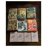 Vintage little books, Blondie, Lassie, Popeye, Tiny Tim, Donald Duck, etc.