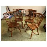 Set of 4 Ethan Allen dining chairs