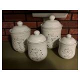 The Covington 4-piece canister set