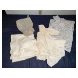 Vintage nightgowns and bonnet