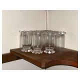 12 Candlewick juice glasses