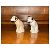 Pair of RCA Victor "His Masters Voice" dog salt & pepper shakers