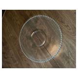 Candlewick round platter