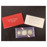 U. S. Bicentennial Silver Uncirculated Set in presentation envelope