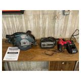 Black & Decker 6 1/2" circular saw, jig saw
