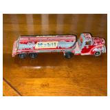 Tootsie Toy metal Mobil tanker truck, 9" L.