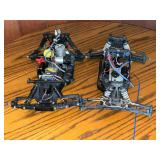 Pair of radio controlled car chassis, Traxxas and other, 20" L