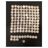 113 Mercury silver dimes