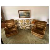 Maddox Lee Harvey Original couch, 2 upholstered chairs