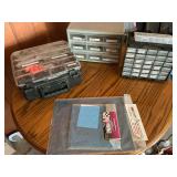 Assorted parts and cabinet for RC parts, tools, NEW PARTS