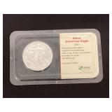 2001 Silver American Eagle