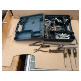 Combination wrenches, SAE & metric, 3/8" drive