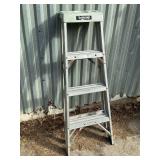 Husky aluminum ladder, 4