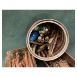 Drill bits, wood spade bits, masonry bits, etc.