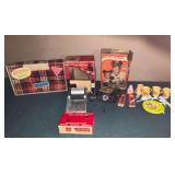 Mickey Mouse Club news reel toy, 2 film strips, original box